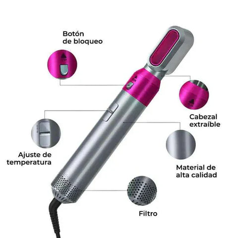 StyliAir™ 5 en 1 — Tu Salón en Casa