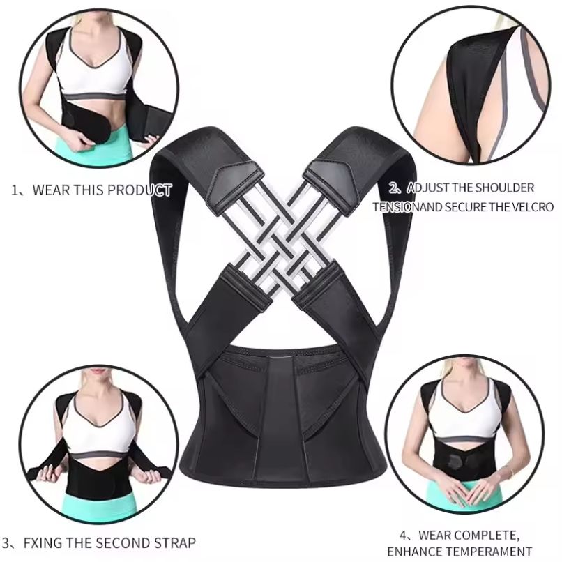 Spine Alignment Back Brace & Waist Belt – Posture Support for Men & Women