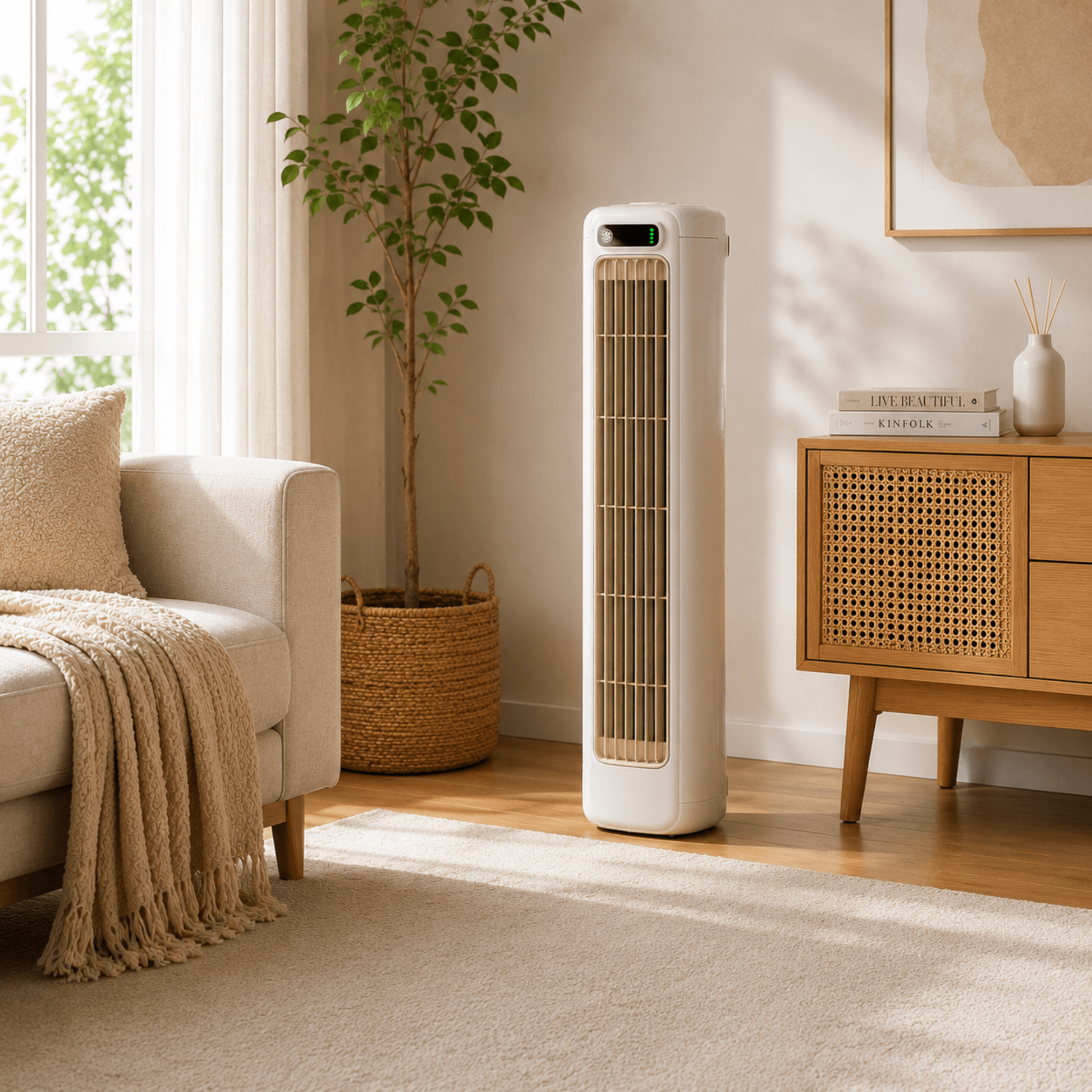 Portable Desktop Cooling Fan | Quiet Personal Air Cooler