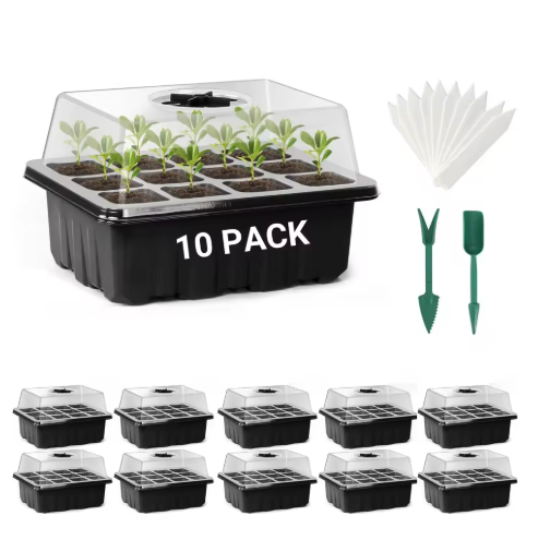 Grid Seedling Starter Box – Ventilated Germination Tray for Indoor & Outdoor Planting