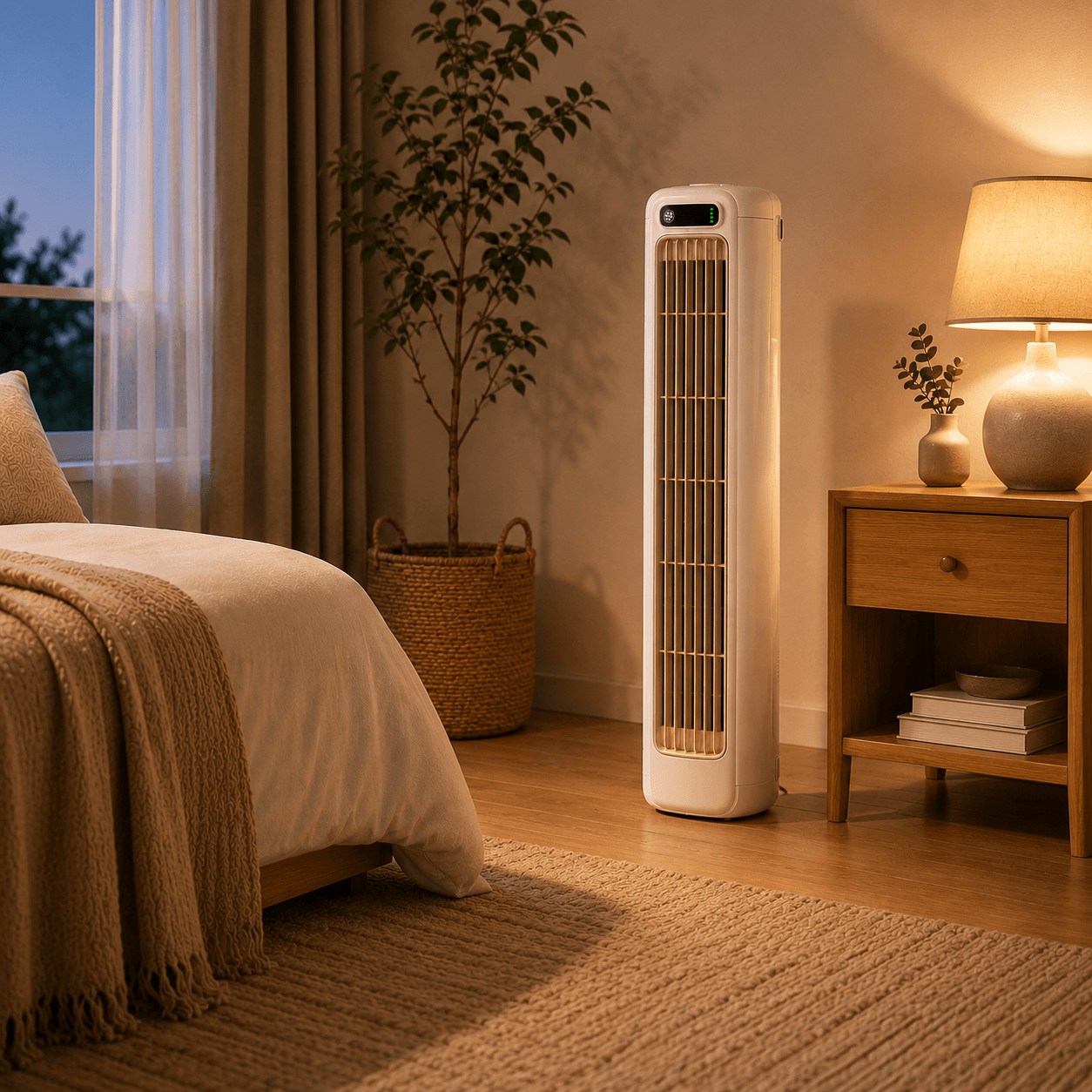 Portable Desktop Cooling Fan | Quiet Personal Air Cooler
